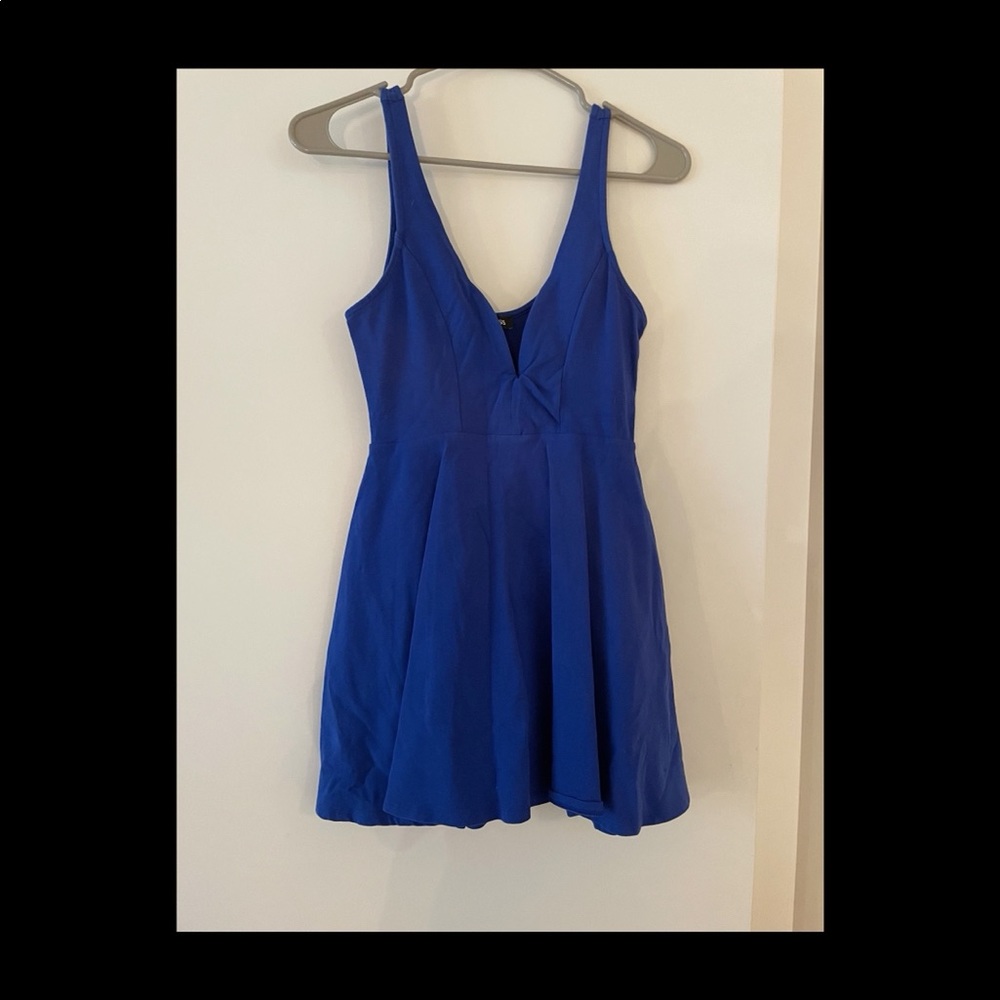 Blue express dress! Worn once! Size XS